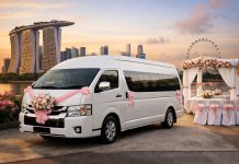 Wedding Guest Transport with 13 Seater Maxicab in Singapore 13 seater maxicab