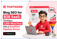 Blog SEO for B2B SaaS: Turning a 1,200-Word Post into a Qualified Pipeline Driver SEO content writing services